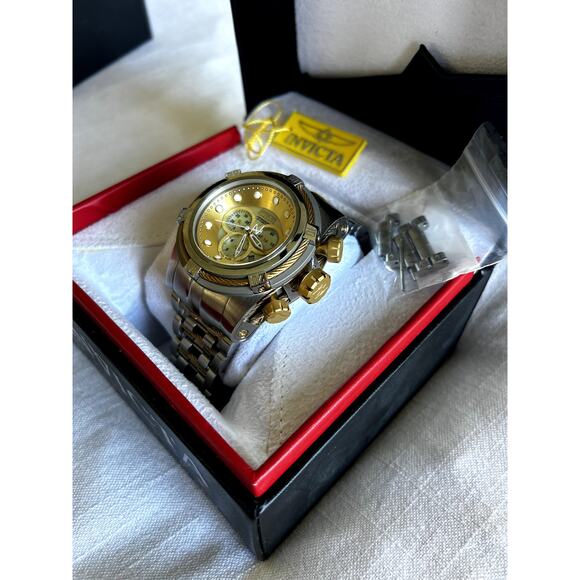 Invicta Reserve Bolt Zeus Jason Taylor silver/gold watch main image 10